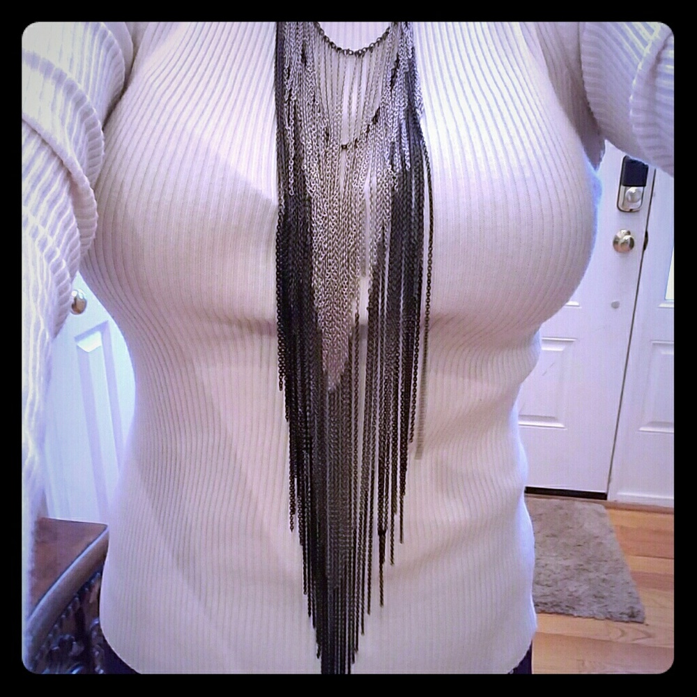 Express Ombre Chain Layered Necklace